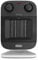 De'Longhi Bend Line, Ceramic Fan Heater 2kw, Manual room thermostate dial, 2 power settings, For Rooms up to 60m3, HFX60c20, Black and White