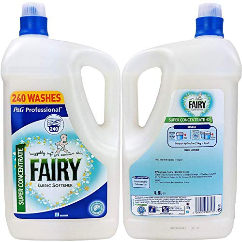 2 x Fairy Fabric Softener Conditioner Super Concentrate 4.8L - 240 Washes