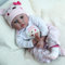 22 Pollici Bambole Reborn Ragazza Realistica 55 cm Simulazione Silicone Baby Doll Bambola Toddler Giocattoli per Regali di Natale, Regali di Compleanno