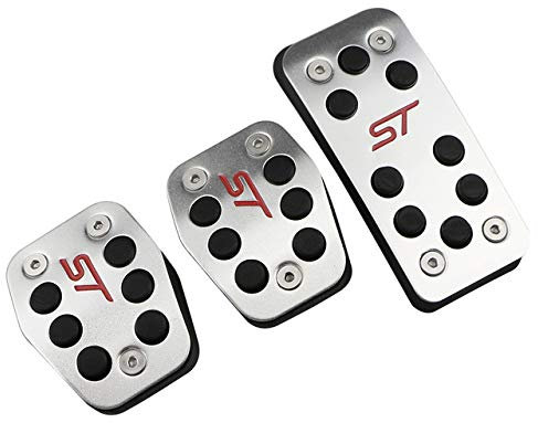 Auto Pedal Abdeckung rutschfeste Gaspedal Bremspedal Zubehör, Fit Für Ford Focus 2 3 4 MK2 MK3 MK4 RS ST Kuga Escape