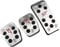 Auto Pedal Abdeckung rutschfeste Gaspedal Bremspedal Zubehör, Fit Für Ford Focus 2 3 4 MK2 MK3 MK4 RS ST Kuga Escape