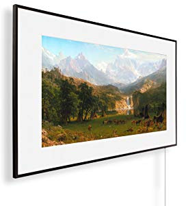 Könighaus Infrarot Bildheizung ✓ HD Qualität mit TÜV SÜD ✓ 5 Jahre Herstellergarantie ✓ schwarzer Rahmen ✓ Doppelter Überhitzungsschutz ✓ inkl. Thermostat ✓ 1000 ✓ - Museumsbild: 02