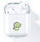 AKABEILA AirPods Hülle Case Cute, Kompatibel mit Apple AirPods Hülle Durchsichtig Silikon AirPods 2 Hülle Schutz Zubehör [LED an der Frontseite Sichtbar] Air Pods Hülle Schutzhülle
