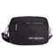 DON ALGODON Bolso Bandolera para Mujer, Negro, 22 x 8 x 16 cm