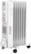 Devola 2000W 7 Fin Oil Filled Radiator, Low Energy Electric Heater with Thermal Fuse for Overheat Cut Off, Adjustable Heating Dial, Turbo Heating Option via PTC Fan, 24 Hour Timer - DVSOR7F20W (White)