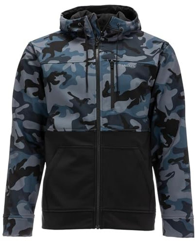 Simms Rogue Fleece-Kapuzenpullover, wasserabweisendes Sweatshirt