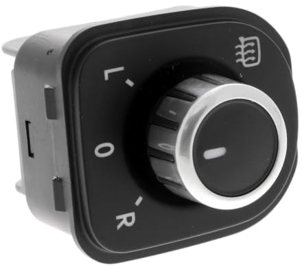 Schalter, Außenspiegelverstellung | Kompatibel mit: SEAT ALHAMBRA, VW CC B7, EOS, GOLF PLUS V, GOLF SPORTSVAN VII, GOLF V Variant, GOLF VI, GOLF VI Cabriolet