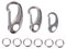 POPETPOP Hundemarken Clip 6 Stück Hundemarken Halter Edelstahl Hundemarken Clips Haustiermarken Clip Hundegeschirre Katzen Schlüsselanhänger Haken für Hundemarken DIY Tags