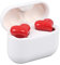 Heart Shaped Wireless Headphones, Cute Wireless Earbuds, Wireless Bluetooth Headphones with Charging Case, for Workouts Sport Outdoor Travel