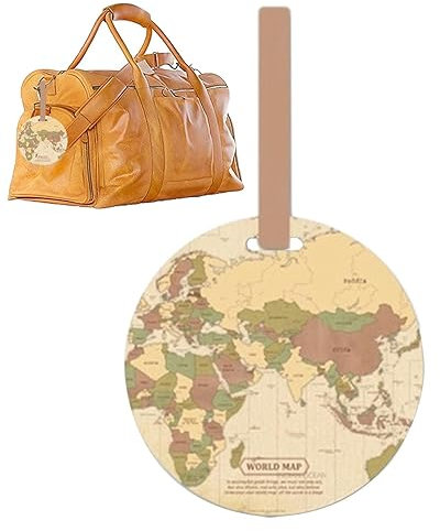 Gepäckanhänger - Flexible PVC-Taschennamensschilder für Reisen,Flugzeug-Kreuzfahrttaschen-Zubehör für Sporttaschen, Aktentaschen, Computertaschen, Koffer, Rucksäcke Ewoke