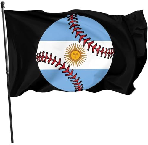 Bandera Nautica Bandera Argentina, Bandera Colores Vivos Bandera De Jardín Clásica Flag Para Balcón Interior Exterior 90X150cm