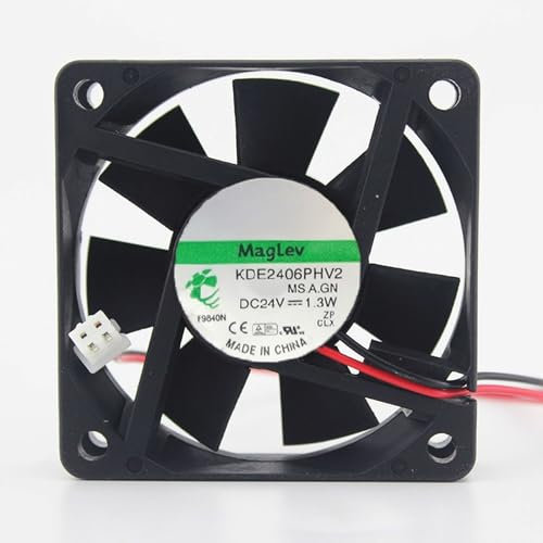 KIKIFAN KDE2406PHV2 6015 60mm DC 24V 1.3W maglev IPC axial Cooling Fan