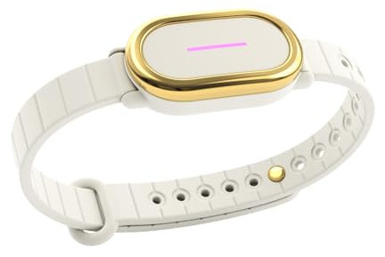 Bond Touch 4 Armbänder – Bleiben Sie verbunden, Fernbeziehungsarmbänder (1 Einheit) (Off-White), One Size, Kunststoff, Kein Edelstein