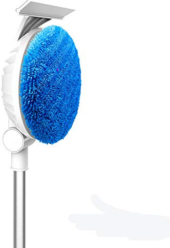 Herramienta Limpieza Ventanas, Herramienta Limpieza Ventanas Inteligente USB eléctrico Flexible Limpiador Ventanas Techo Herramienta Limpieza limpiaparabrisas Suministros para el hogar, Cabezal es