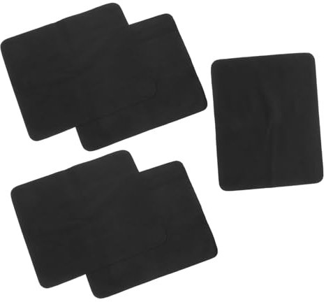 Healeved 5pcs Microfiber Cleaning Cloths Glasses Wipe Cloths for Eye Glasses Lens Cleaner Tv Cleaning Micro for Lenses Eyeglass