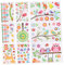 FUNOMOCYA 9 Blätter Fensteraufkleber Tierische Wandtattoos Hausdekorationen für zu Hause Frühlingsschmuck dekoration schlafzimmer bedroom decor Urlaub Fenster haftet Frühlingswand haftet PVC