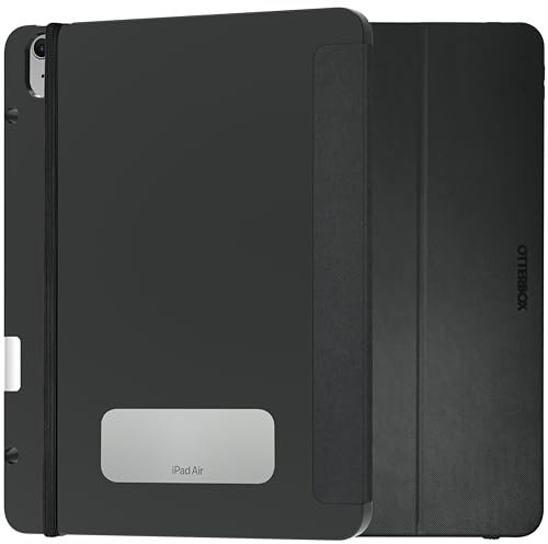 OtterBox React Folio Case foriPad Air 13-Inch (2024 M2, 2025 M3), Shockproof, Drop proof, Ultra-Slim Protective Folio Case, Tested to Military Standard, Black