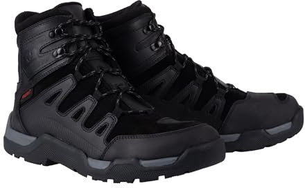 Oxford Canyon Dry2dry Motorcycle Boot, Stivali da Motocicletta Uomo, Nero, 48 EU