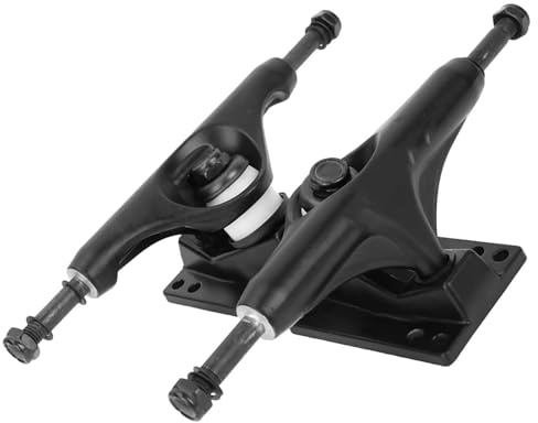 equlup 2 pièces Trucks de Skateboard, Trucks Skateboard Alliage d'aluminium 4 à 8 Pouces Supports Trucks qualité Professionnelle matériel Longboard pour Skateboard skateurs