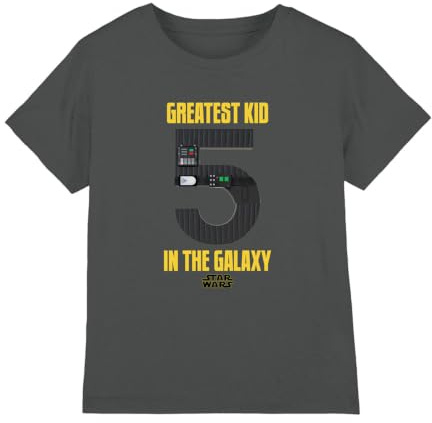 Star Wars Boy's Greatest Darth Vader Unisex Kids T Shirt