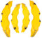 SEWOART Brake Caliper Cover Kit 3D Design Yellow Rear Front Wheel Hub Covers for Car Caliper Paint