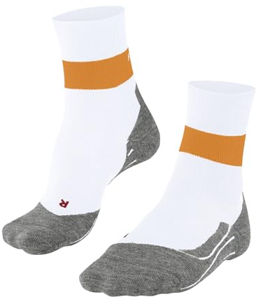 FALKE Damen Laufsocken RU Compression Stabilizing W So Lyocell Funktionsmaterial mit Kompression 1 Paar, Weiß White 2002, 39-40