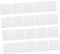 Anneome Keramikfaser-isolierplatten 20er-Pack Mikrowellengeeignetes Papier Feuerfest Für Herd Kamin Glas Schmuckherstellung