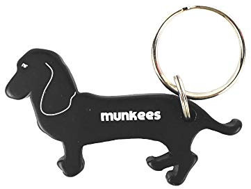 Munkees Keychain Bottle Opener Dachshund (surprise Color)