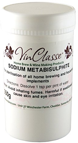 VinClasse Sodium Metabisulphite (e223) - 350g Tub