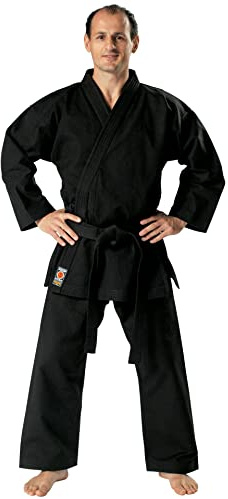 Karateanzug Black 12 oz 170cm