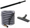 Kit accessori standard per aspirapolvere centralizzato con tubo tradizionale mt 9 (9 metri)