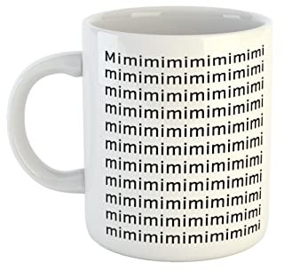 clothinx Kaffeetasse mit Aufdruck Mimimi