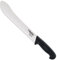 Coltello Scimitarra Lama 30 cm Bufalo Macello S116/30 Manico Nero
