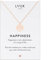 LUUK LIFESTYLE Collier filigrane en acier inoxydable, avec pendentif Arbre de vie et carte cadeau HAPPINESS, porte-bonheur zen, rose