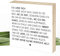 Wunderpixel® Holzbild Ich liebe Dich - Liebeserklärung - 15x15x2cm zum Hinstellen Aufhängen - schwarz-weißes Holz-Schild Bild Poster Aufsteller Deko Wohnung Geschenk Aufmerksamkeit Liebesbrief