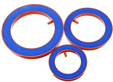 TuToy Runder Luftstein 75/100 / 125Mm Aquarium Runde Luftpumpe Luftblasenscheibe Ringstein - 100Mm