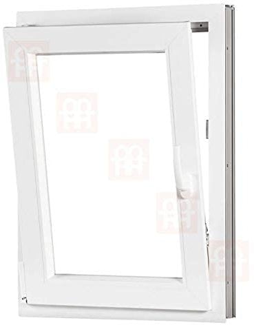 Kunststofffenster | 90x110 cm (900x1100 mm) | weiß | Dreh-Kipp-Fenster | links
