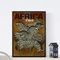 Nacnic Vintage Poster Vintage Plakatwerbung. Zebras in Afrika. A3 Größe