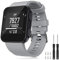 TOPsic Armband für Garmin Forerunner 35 Armband, Uhrenarmband Ersatzarmband Silikon Zubehör Armbänder für Forerunner 35 GPS Ersatz Armband