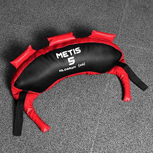 METIS Bulgarian Bag - 5kg bis 20kg | Crossfit Equipment und Krafttraining - Trainingsgerät für Fitnesscenter und Zuhause (5kg)