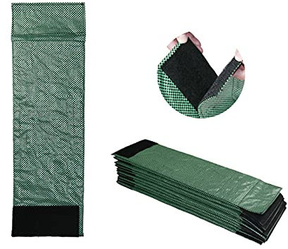 Brawdress Garteneinfassung, dekorative Beeteinfassung, Selbstmontage, Landschaft, Pflanzen, Beethalter, Platten zum Einstecken von Terrassen für den Außenbereich, 15 x 50 cm