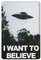 Dreacoss Sci Fi UFO I Want To Believe Blechschilder, ikonisches Poster, Retro, lustiges Metallschild, VintageWandkunst für Küche, Garten, Badezimmer, Bauernhof, HeimkaffeeDekor, Blechschild, 20,3 x