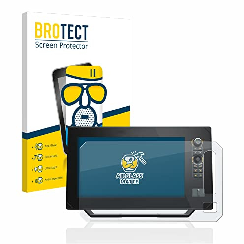 BROTECT Schutzglas für Humminbird Apex 13 MEGA SI+ | Entspiegelnder Displayschutz Made in Germany Schutzfolie Glas Matt Anti-Reflex Kratzfest 9H Anti-Fingerprint Einfache Montage