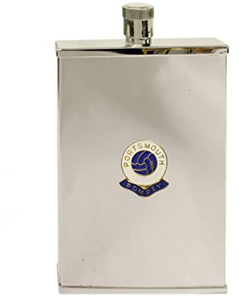 Portsmouth Football Club Slim Pocket Flask