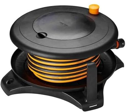 FISKARS Waterwheel Solid M Schlauchtrommel-Set mit 20 m Schlauch (1057238) Marke: