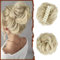 Sofeiyan Claw Clip Unordentlicher Dutt Haarteil Welliges lockiges Haar Brötchen Clip in Kralle Chignon Ponytail Haarteile Synthetische Tousled Updo Haarverlängerungen Scrunchie Haarteil für Frauen