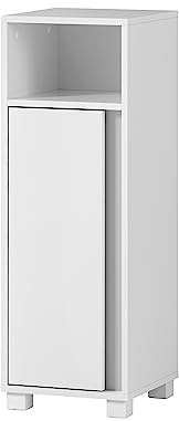 Schildmeyer Highboard Dex 155117, weiß matt, 32,6 x 33 x 95,6 cm