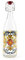 Excelsa Trinacria Bouteille d'eau, 1 litre, verre, avec joint d'étanchéité