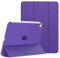 MoKo Funda para iPad Air 11 Pulgadas (M3 2025/M2 2024), iPad Air 5/4 Generación 2022/2020 10,9, Funda Inteligente Ultrafina de PC Rígido Translúcido con Soporte Touch ID, Morado Oscuro