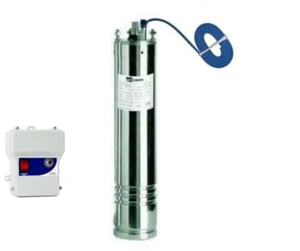 MOTORE EBARA POMPA SOMMERSA LOWARA PEDROLLO DAB CAPRARI FRANKLIN TESLA HP1-10 V230V400 (V230 HP 1 MONOFASE+BOX CONDENSATORE)